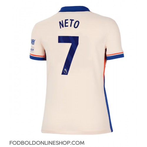 Chelsea Pedro Neto #7 Udebanetrøje Dame 2024-25 Kortærmet